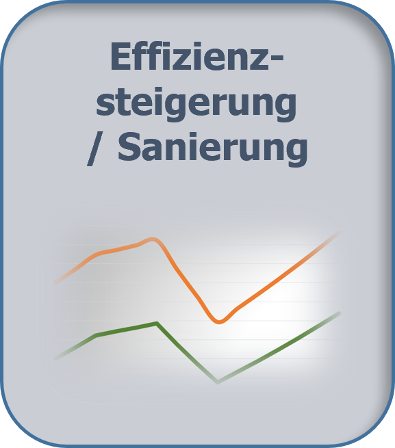 Effizienzsteigerung und Sanierung